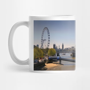 London Eye Houses of Parliament England Mug